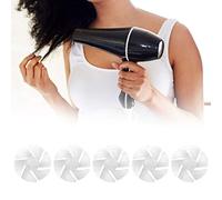 Mini Paquet de Pales de Ventilateur, Feuilles de Ventilateur de Sèche-cheveux Durables en Plastique, Faciles à Installer et à Retirer, 10 Pièces pour Diamètre D'axe Moteur 2.1-2.3mm
