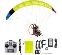 Mini Parapente électrique Cascadeur 2.4G RC, modèle d'avion RC de voltige à Haute Altitude, Parapente en Tissu Nylon, Version RTF,Leaf 1.28