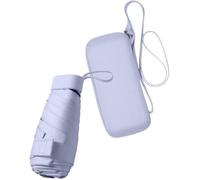 Mini Parapluie de Voyage Compact et Pliable Pour le Soleil et la Pluie et Aux UV avec tui - Pour femme et couleurs multip PARAPLUIE
