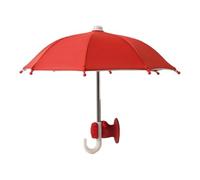 Mini parapluie pour téléphone avec ventouse, pare-soleil extérieur, parapluie pour téléphone portable, accès au téléphone J4w3