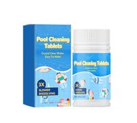 Mini Pastilles d’Entretien Piscine & Spa, Dissolution Progressive, Format 100 Pièces, pour Maintenance Régulière de l’Eau - Usage Domestique Piscine pour Une Eau cristalline, Multi-usages