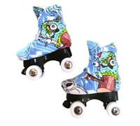 Mini Patins à Finger - Mini Patins de 3,54 Pouces | PP Fun Toy - Fingerboard Roller Skateboard pour Party School Collection Soulagement du Stress et Développement de l'agilité avec Breakdance