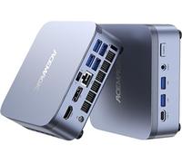 Mini PC Gaming- Intel i5-14500HX(14C/20T,Jusqu'à 4.9GHz),16Go DDR4,512Go SSD, Triple écrans 4K simultanés, WiFi 6, BT5.2, Windows 11 Pro,Bleu