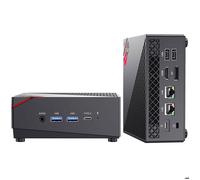 Mini PC, AMD Ryzen 7 58250U, 8C/16T jusqu'à 4,5 GHz, 32 Go RAM DDR4, 1To SSD, Triple Affichage 4K@60Hz, HDMI, USB3.2, Wi-FI6, BT5.2