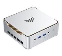 Mini PC AMD Ryzen™ R2544 16 Go RAM 512 Go SSD 3 écrans 4K simultanés Windows 11 Pro NiPoGi P2 Argenté Argenté