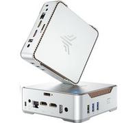Mini PC AMD Ryzen R2544(4C/8T,Jusqu'ï¿½ 3.7GHz) 16 Go DDR4 512 Go SSD Triple Affichage 4K Windows 11 Pro P2 Argent