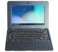Mini PC Android ultra portable netbook 10 pouces WiFi 4 Go Noir