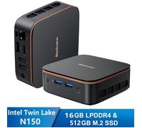 Mini PC Blackview MP20 Intel Twin Lake N150 3.6GHz Max 8 Go 256 Go/SSD 2To, Windows 11 Pro, Wifi 6, 4K UHD Display NETFLIX - Gris