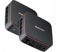 Mini PC Blackview MP20 Intel Twin Lake N150 3.6GHz 8 Go DDR4 256 Go/SSD 2To, Windows 11 Pro, Wifi 6, 4K UHD afficher NETFLIX - Noir