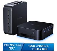 Mini PC Blackview MP80 16 Go DDR5 1 To SSD, Intel Alder Lake N97 3.60 GHz,Windows 11 Pro, 2.4+5G WiFi - Bleu
