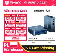 Mini PC BMAX B1 Plus Windows 11, Intel J3355, 6 Go de RAM, 128 Go de ROM, HDMI, USB, Wi-Fi, prend en charge 4K@60Hz, Intel HD Graphics 500 Mini Pc
