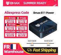 Mini PC BMAX B11 Power, Intel Core Ultra 7 155H, 16 cœurs, 22 threads, 24 Go de RAM, 1 To de SSD, Wi-Fi, Bluetooth, USB, HDMI, Type-C, Windows 11 Mini Pc