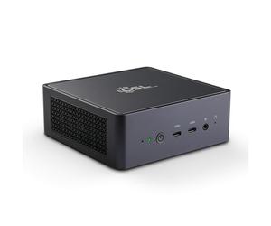 Mini PC CSL VenomBox HS Windows 11 Famille, AMD Ryzen 7 8845 HS 8X 3800 MHz, 2000 Go M.2 SSD, 8 Go DDR5-RAM, Graphique Radeon 780M, HDMI 2.1, USB 4.0, BT 5.3, WLAN