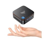 Mini PC NiPoGi-E1, Intel Twin Lake N150, 16Go RAM 512 Go SSD, 4K UHD, Windows 11 Pro, BT4.2 WiFi-5, Noir Noir G