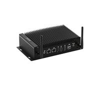 Mini PC Fanless Industrial PC Dual LAN Mini Desktop PC Core i7 10810U, 32GB RAM 1TB SSD, Dual HD + DP 3 Display, 2xRS232/485 COM, GPIO, WiFi,BT 5.1, Core i7 Mini PC sans Ventilateur WIN11