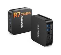 Mini PC Gaming Hyper H1 (Haute Performance) - 3 Ecrans 4K@60Hz, AMD Ryzen 7 6800H, 32Go DDR5 (Double Canal), 512Go NVMe SSD, Refroidissement