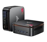 Mini PC Gaming Haute Performance NIPOGI Hyper H1 - AMD Ryzen 7 6800H, 32Go DDR5 Double Canal, 512Go NVMe SSD, 3 Écrans 4K@60Hz, WiFi 6 + LAN 2.5G, Refroidissement Efficace, Noir