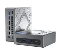 Mini PC Gaming - AMD Ryzen 7 7735HS, 16Go LPDDR5, 512Go NVMe - Performant & Ultra-Compact, Idéal pour le Gaming et le Bureau NIPOGI Hyper H1 Noir