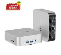 Mini PC - GEEKOM A8 AMD Ryzen 9 8945HS - Windows 11 Pro - 32 GB DDR5 2TB SSD, Mini Ordinateur,AMD Radeon 780M,WiFI 6E 8K, AI