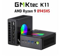 Mini PC GMKtec K11 Barebone AMD Ryzen 9 8945HS Gaming PC OCuLink USB4 Dual 2.5G LAN, DDR5 5600MHz Support
