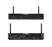 Mini PC Intel BKCMCR1ABB NUC Rugged Chassis Element Dual LAN sans Ventilateur avec processeur Intel Core i5-8365U, Fonction vPro, 8 Go de RAM DDR3, 256 Go de SSD