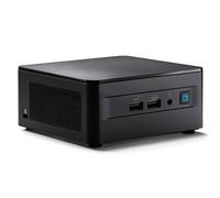 Mini PC Intel NUC 12 NUC12WSHi7 Intel Core i7-1260P de 12e génération, 12 cœurs (4P+8E), 16 Threads, 18 Mo de Cache Intelligent Intel, Carte Graphique Intel Iris XE, 8 Go de RAM, 256 Go de SSD