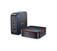 Mini PC MP60 Intel N95 4 cours jusqu'à 3,4 GHz 16 Go de RAM 512 Go SSD 2 * HDMI 4K 60 Hz double écran WiFi double bande 2,4/5 GHz