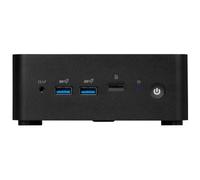 Mini PC MSI Cubi NUC 1MG-210ES - Intel Core i3 100U 8 Go 256 Go SSD Windows 11 Home Wi-Fi 6E VESA Noir