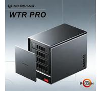 Mini PC NAS AOOSTAR WTR Pro AMD R7 5825U 2*DDR4 3200MHz, prend en charge 4×2.5/3.5" HDD, 2×M.2 NVMe 2280, 2.5G LAN, WiFi6, ordinateur de bureau WTR PRO NO RAM NO SSD
