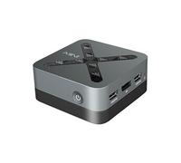 Mini PC MINIX NEO Z97, Intel N97 4 coeurs - 3,6 GHz max - Ram 12 Go de RAM LPDDR5X, SSD 512 Go, Wi-Fi 6, Bluetooth 5.2, 2 ports HDMI + 1 port DP, triple écran 4K,3 ports USB 3.2, 2 ports RJ45,1 port a