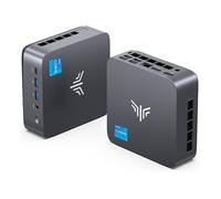 Mini PC NIPOGI P3 Intel Core i5-12450H 24 Go RAM 512 Go SSD Gris Windows 11 Pro