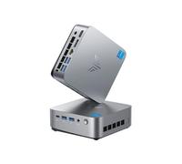 Mini PC NIPOGI P3 Intel Core i5-12500H 24 Go RAM 512 Go SSD Gris Windows 11 Pro