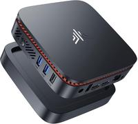 Mini Pc ¿ntel Alder Lake N100 (Jusqu'À 3.4Ghz) 12Go Lpddr5 4800Mhz/256Go M.2 Ssd, Ak1Plus Ordinateur De Bureau,Tour Pc 4K@60Hz Hd Dual Display,Tdp 15W,Wifi 2.4G/5G, Rj45,Bt4.2,Vesa[HUB6110231]