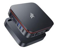 Mini PC Ιntel Alder Lake N100 (jusqu'à 3.4GHz) 12Go LPDDR5 4800MHz/256Go M.2 SSD,NiPoGi AK1Plus Ordinateur de Bureau,Tour PC 4K@60HZ HD Dual Display,TDP 15W,WiFi 2.4G/5G, RJ45,BT4.2,VESA
