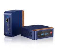 Mini PC Ιntel Alder Lake N100 (jusqu'à 3,4GHz), Mini Ordinateur de Bureau,16Go DDR4/512Go M,2 SSD(Max 2TB), 4K Dual Display PC Gamer pour Bureau avec HDMI/WiFi6/BT 5.2/LAN/VESA pour Bureau/Maison