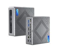 Mini PC Processeur Intel Core i5-12450H max 4.4GHz, 16 Go DDR4 / 512Go M.2 SSD , NIPOGI-CK10 , Windows 11, WiFi 6.0, BT 5.2 Argent