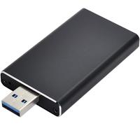 Mini-PCI-E mSATA vers USB 3.0 Externe SSD PCBA Convertisseur/Carte Adaptateur avec boîtier