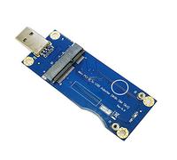Mini PCI-E vers USB Adaptateur avec emplacement pour carte SIM pour WWAN/LTE module (industriel)