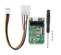 Mini PCI Express PCI-E Slot Riser Card Adaptateur avec Une Forte compatibilité Permet d'économiser du Temps et des coûts de Main-d'œuvre pour Tester Les Ordinateurs Multi-systèmes