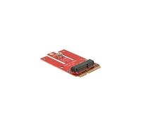 DeLOCK Mini PCIe > M.2 Key E slot Contrôleur de stockage M.2 1 Canal M.2 Card PCIe Mini Card G