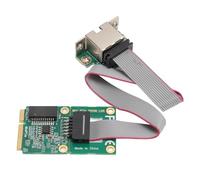 Mini PCIe Network Carte à Grande Vitesse Gigabit Ethernet Single Port RJ45 Adaptateur pour Les Ordinateurs de contrôle Industriel et Les systèmes embarqués avec Une Machine à clés