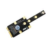 Mini PCIE vers M.2 MINIPCIE vers NVME Convertir Carte Support 2230 2242 2260 2280