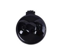 Mini peigne compact de cheveux de taille de voyage pour les hommes, les femmes et les filles Brosses à cheveux pliantes portatives rondes de miroir de voyage de mini brosse à cheveux