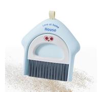 Mini Pelle À Poussière - Matériau PP PET Durable | Brosse En Forme De Maison Emboîtable 18,5x17cm, 120g, Outil De Nettoyage De Bureau Pour Bureaux, Comptoirs, Pièces Artisanales, Rangement De Cuisine,