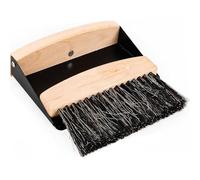 Mini Pelle et Balayette,Balayette Pelle Ensemble,Ramasse Miette de Table Mini Brosse de Table en Bois pour Nettoyer Les Poussière et Les Miettes sur la Table à Manger (15,5 x 10,5 x 4 cm,Noir)