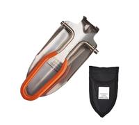 Mini pelle pliante - Outil en acier inoxydable - Pelle de plage portable - Creuser compacte - Équipement d'extérieur léger - Équipement facile à transporter pour la pêche, le camping, le jardinage