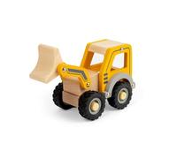 Mini Pelleteuse Bigjigs Toys, Camion de Construction en Bois et Jouet pour bac à Sable