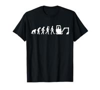 Mini pelleteuse Evolution Pelleteuse chantier pelleteuse T-Shirt