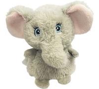 Mini-Peluche Eco responsable KeelECO - Éléphant GRIS G