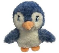 Mini-Peluche Eco responsable KeelECO - Pingouin BLEU G